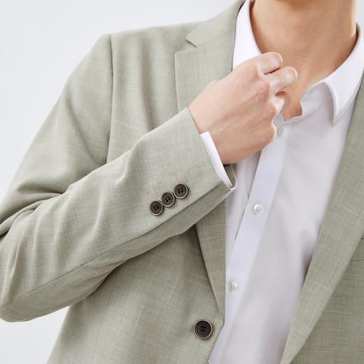 【特价】柒牌西装外套男春秋季新款商务休闲中青年平驳领修身男士单西	124C70250 商品图1