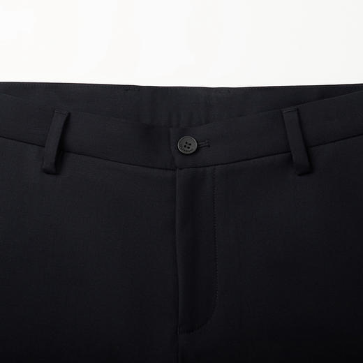 柒牌男士休闲裤2024春夏薄款商务通勤上班中腰百搭直筒梭织长裤子	126H70010 商品图1