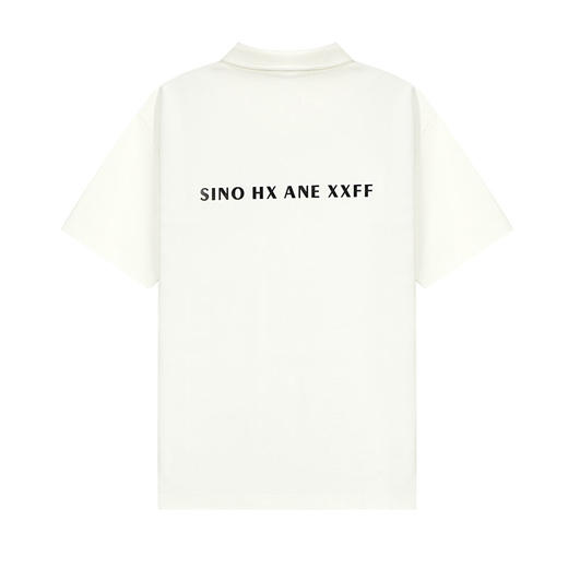 【断码清仓】HX 夏季翻领短袖T恤Z102320071101 商品图1