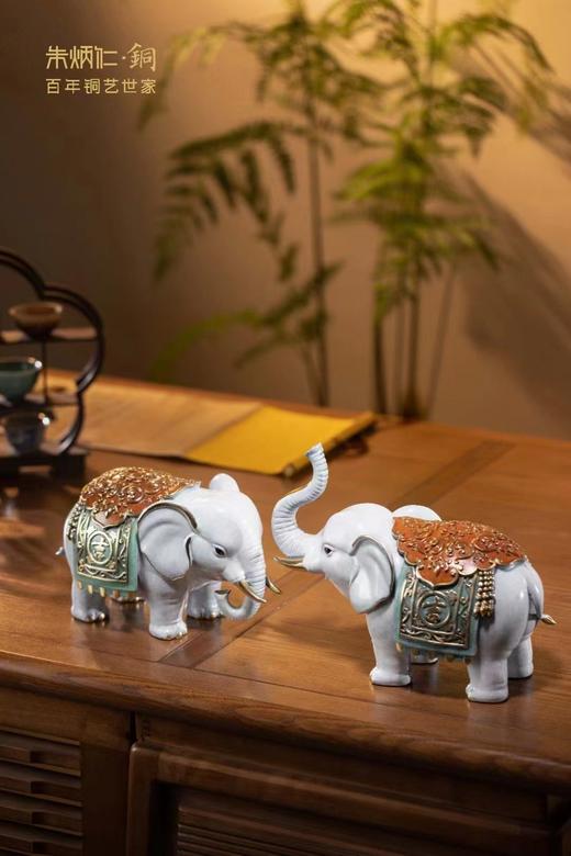 【6F】朱炳仁铜 吉象旺宅 商品图0