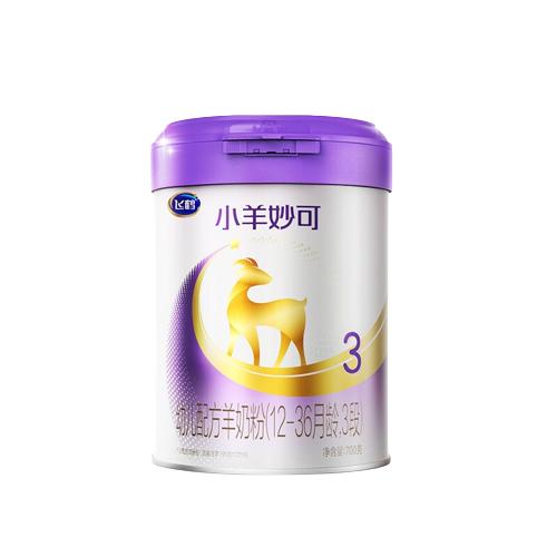 飞鹤小羊妙可幼儿配方羊奶粉听装3段700g 商品图0