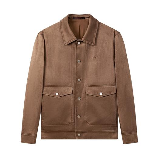 【特价】柒牌工装外套男春秋季时尚潮流短款中青年翻领夹克衫	125K70010 商品图3