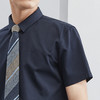 【易干】柒牌短袖衬衫男夏季新款商务休闲中青年亲肤方领衬衣	124A70320 商品缩略图2