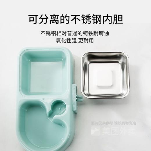 狗狗挂式喂食碗猫咪自动喂水悬挂笼子食盆/1套 商品图3