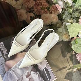 【大货捡漏，不退不换】  【C位登场】时尚气质百搭尖头低跟女鞋2023夏季新款