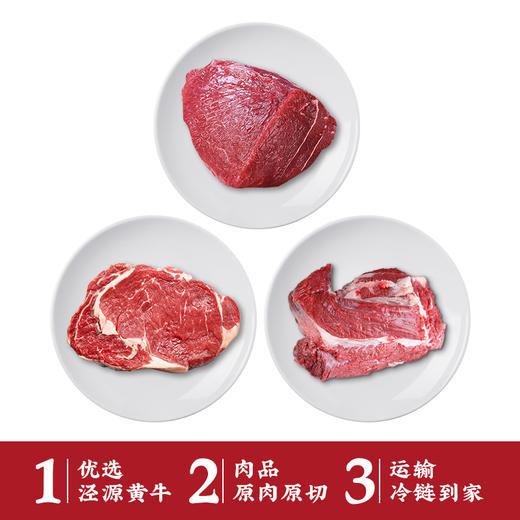闽宁镇万福千家优选牛肉组合T200-24（只限福建省配送） 商品图1
