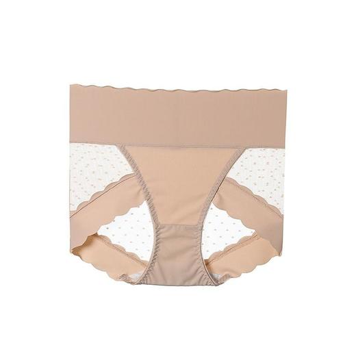 【零感束腰丝滑触感】春夏新款无痕内裤女士纯棉高腰收腹日系三角裤 商品图4