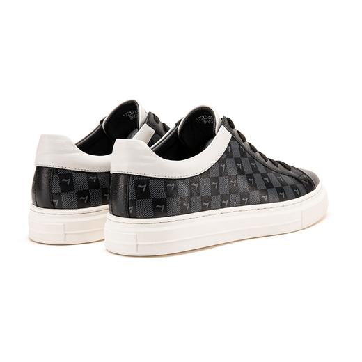 【特价】柒牌春夏季新款真皮透气休闲鞋时尚百搭潮鞋低帮板鞋	122X70280 商品图1