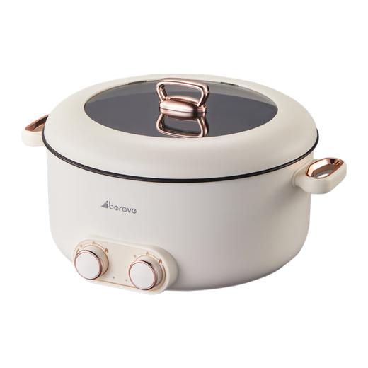 Abereve液体加热器（鸳鸯锅）ABL-Y53L 白色 商品图0