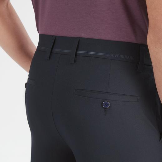 【特价】【防蚊虫】柒牌裤子男春秋款商务休闲弹力修身直筒休闲中青年长裤	122H70970 商品图2