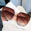 2023新款方形米钉大框韩版复古墨镜抖音同款时尚潮流个性女太阳镜 商品缩略图9