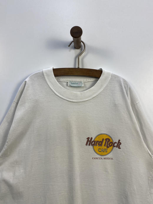 90年代 Vintage beatri Z Hard Rock CAFE 厚款 硬石咖啡 短袖T恤 _SST(L) 商品图3