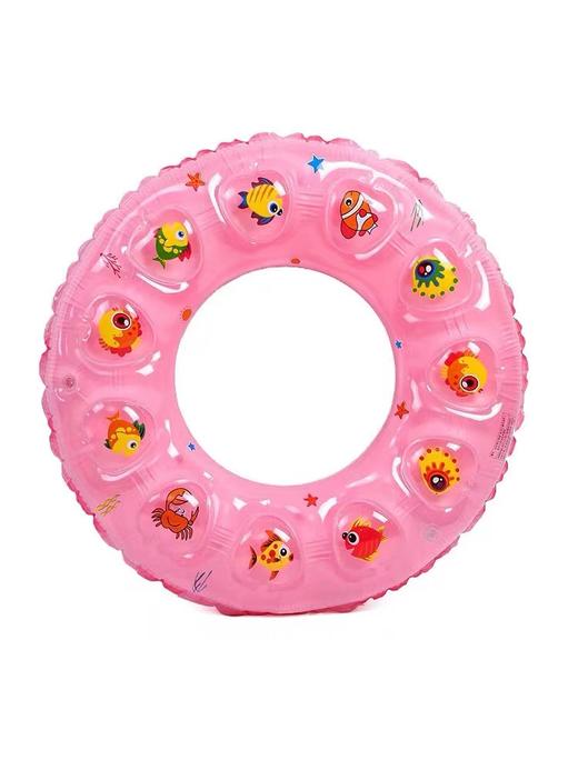 泳之宝双层水晶圈游泳圈双气囊腋下成人儿童男女充气浮圈救生圈多色多尺寸初学者游泳装备颜色随机 商品图7
