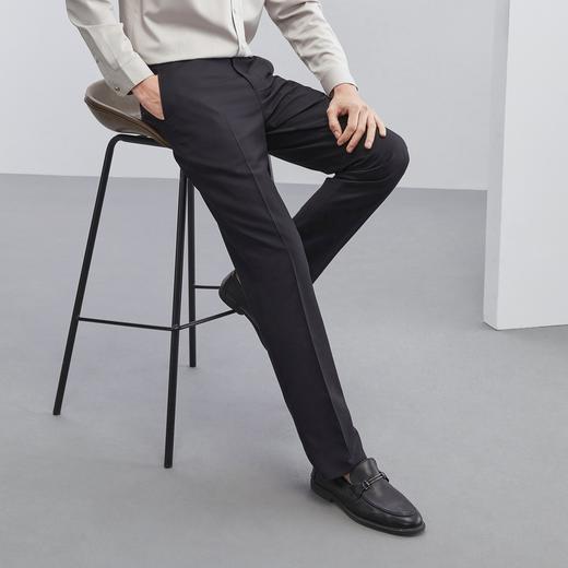 柒牌男装西裤男春季新款商务通勤上班西装裤男士直筒长裤子	124H70300 商品图3