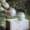 【日用百货】-宜室茶话  陶瓷茶叶罐密封罐半斤空茶叶包装盒 商品缩略图1
