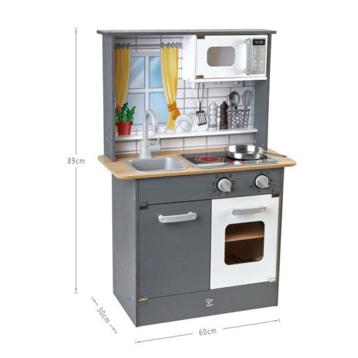 Hape新款声光模拟厨房我的烧烤架幼儿园儿童过家家仿真厨房玩具角色扮演游戏区 商品图2