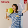 Threegun三枪 【彩条水柔棉】圆领短袖女士家居裙睡裙-70488A011 商品缩略图6