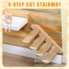 【宠物用品】木质猫爬架墙壁式墙上猫楼梯剑麻绳木板攀爬楼梯猫抓柱猫玩具 商品缩略图3
