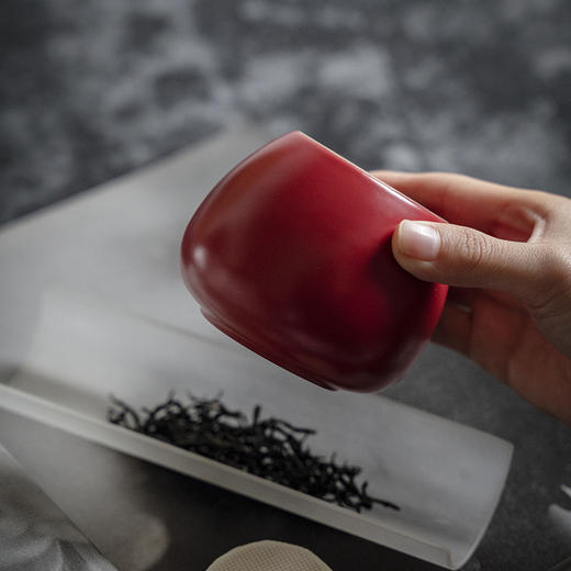 【日用百货】-宜室茶话  陶瓷复古小茶罐 商品图2