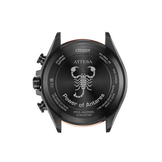 西铁城/CITIZEN卫星对时光动能舒博钛ATTESA系列商务男士手表CC4056-62W 商品图2