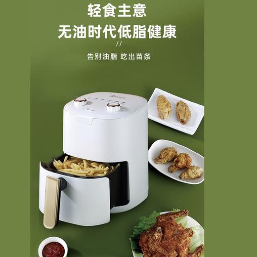 Abereve 艾贝丽空气炸锅AM02空气炸锅 薯条机无油烟自动烤肉机多用锅家用 空气炸锅 商品图2