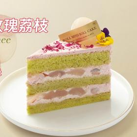 覆盆子玫瑰荔枝蛋糕