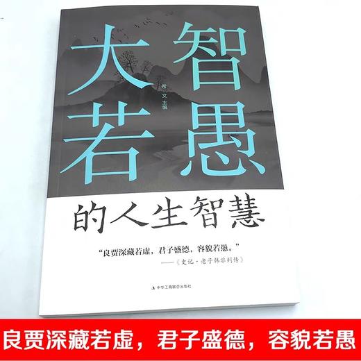 大智若愚的人生智慧正版速发大智在心，不露锋芒；虚怀若谷 人生智慧书籍 商品图1