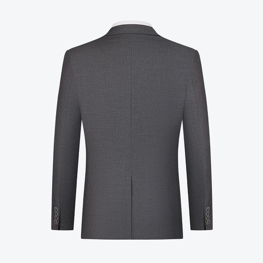 柒牌男装纯色西装男2024春夏新款商务正装平驳领休闲混纺单西外套	126C70180 商品图1