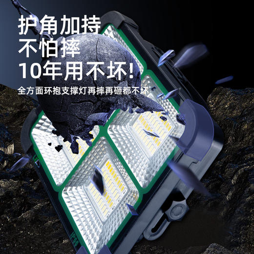 SUPERFIRE神火FS30户外照明灯强光探照灯工地露营充电投光灯 商品图4