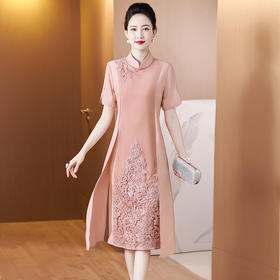 年轻婚礼妈妈装，夏季假两件喜婆婆婚宴高贵优雅宴会礼服LC-2358
