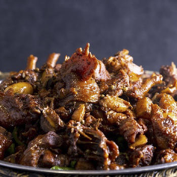 餐云章丘铁锅炒鸡酱汁  全国炒鸡看山东20年炒鸡匠人配方研发  餐饮连锁和特色炒鸡店实现标准化操作 （2斤装一包做20份） 商品图2