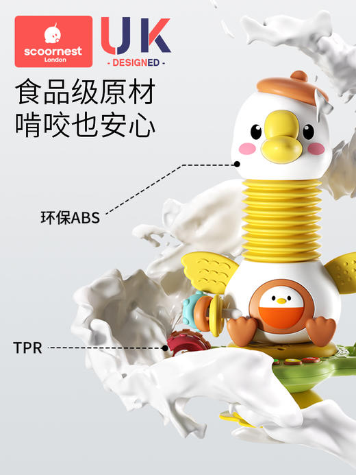 科巢婴儿餐椅玩具餐桌吸盘转转乐宝宝0一1岁益智早教幼儿童6个月8以上 商品图3