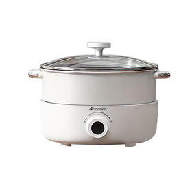 Abereve分体式多功能电火锅ABL-JG36A 白色