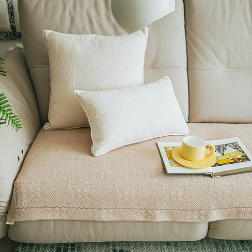 罗马四叶草系列沙发巾四季通用防滑沙发垫 商品图2