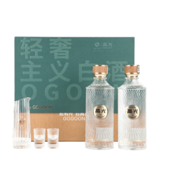 【酒厂直营】40.9度 泸州老窖  高光G1双瓶装 绿色礼盒  500ml*2 泸州老窖官方旗舰店