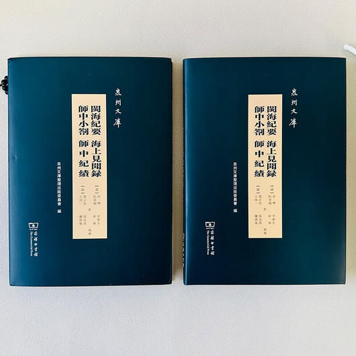 闽海纪要 海上见闻录 师中小札 师中纪绩(繁体)（泉州文库） (清)夏琳 阮旻锡 万正色 王得一 著 李梦生 徐华 张吉昌 廖渊泉 点校 商务印书馆 商品图1