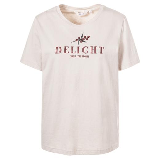 欧芮儿夏装2019新款女装字母印花T恤女宽松上衣薄款短袖t恤女小衫 商品图3