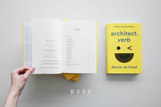 OMA合伙人 Reinier de Graaf 新书：建筑，动词 architecture, verb 商品图3