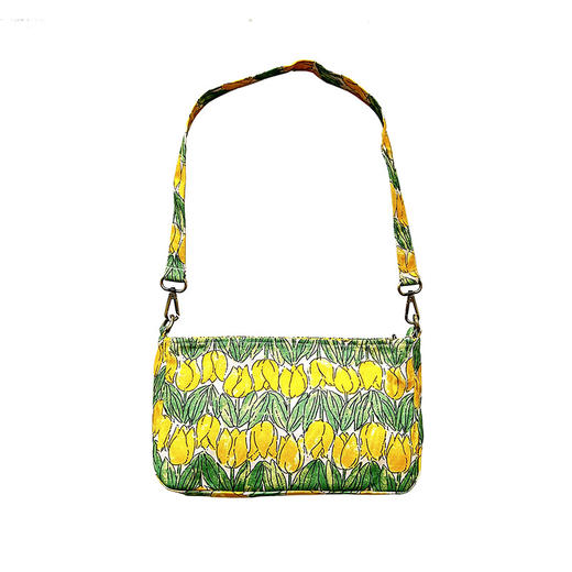 HUJI祤集Butter单肩包插画花花 商品图2