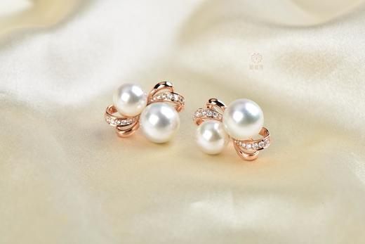 【福蝶】珍珠耳钉    ZZ12302027 商品图5