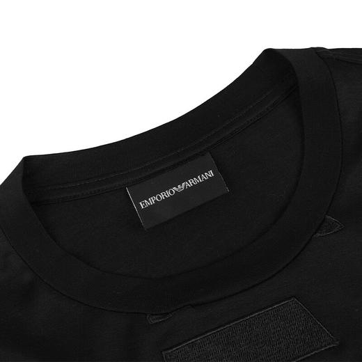 阿玛尼（ARMANI）男士贯肩飞鹰logo百搭时尚休闲短袖T恤 11514 商品图4