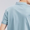【含桑蚕丝】柒牌短袖男polo衫夏季新款拉链开襟翻领抗菌T恤	124T70550 商品缩略图2