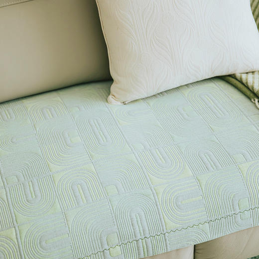 罗马拱门系列沙发巾四季通用防滑沙发垫 商品图3