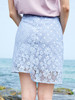欧芮儿夏装2019新款女装蕾丝半身裙短款女不规则短裙高腰女裙子 商品缩略图1