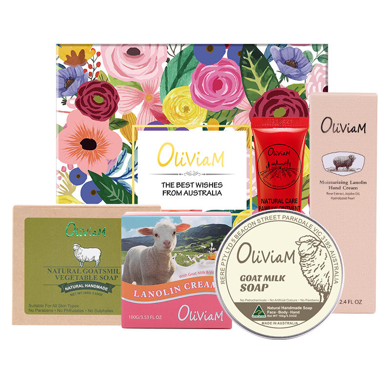 【中欧班列精选)】 澳洲Oliviam/澳莉维亚神秘花园花朵5件套