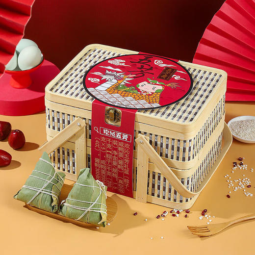 五芳斋欢沁五芳礼篮粽1500g 商品图1