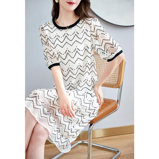 小个子妈妈真丝连衣裙SM82399521 商品图0