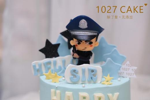 1027CAKE | 警察 军人 当兵 主题 蛋糕 商品图2