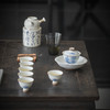 【日用百货】-宜室茶话青花手绘青山盖碗茶杯 商品缩略图3