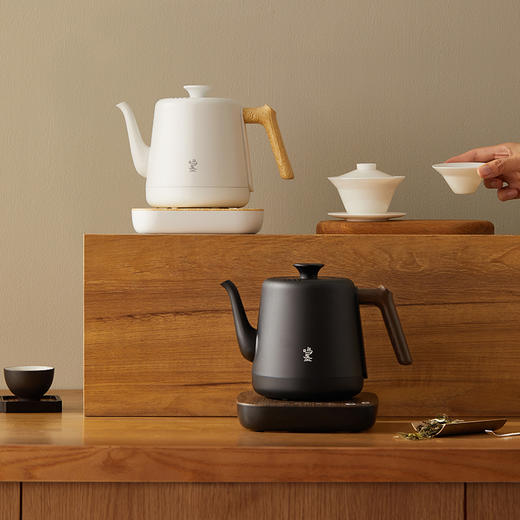 鸣盏 恒温茶艺壶MZ-152 0.8L/800W  恒温电热水壶家用小型304不锈钢烧水壶泡茶专用电热壶 商品图0